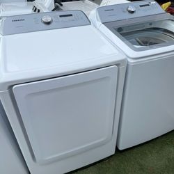 Samsung washer and gas dryer