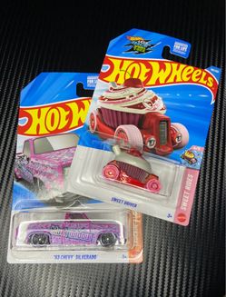 Hot Wheels 2-Pack: Sweet Driver & '83 Chevy Silverado **