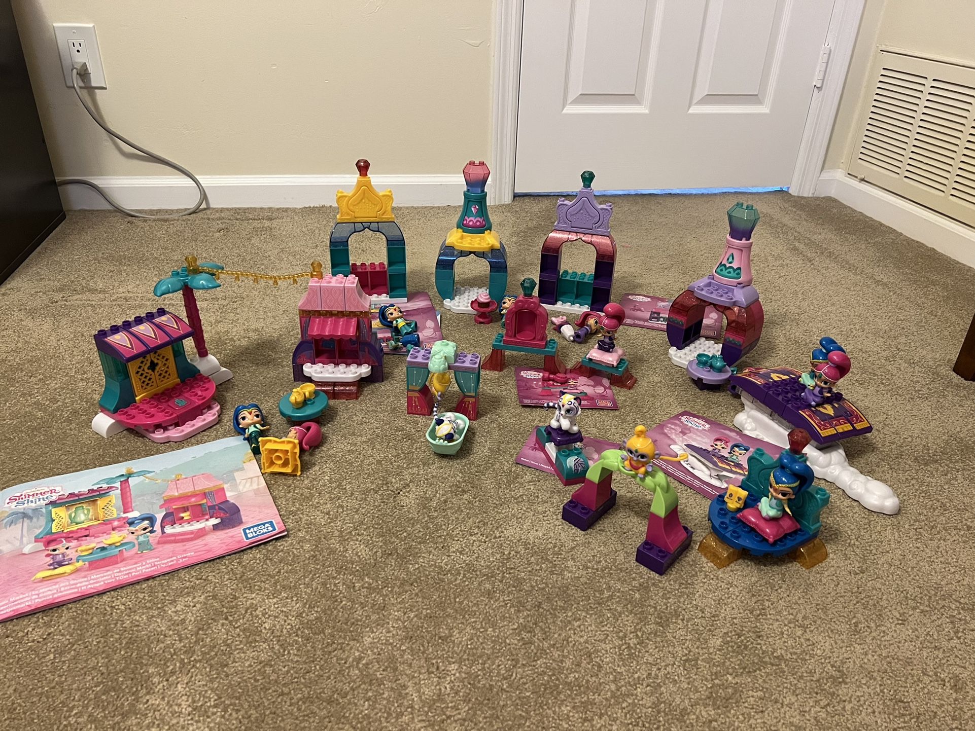 Mega Bloks Shimmer And Shine EUC