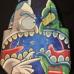 Rick And Morty Sprayground Bag New