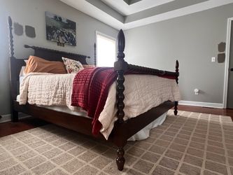 King bed frame