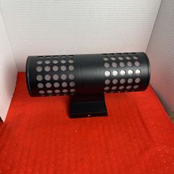 YANSUN 2-Light 11.8-in H Matte Waterproof Cylindrical Lamp  