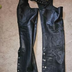 Woman's Hudson Leather Chaps Sx Xl
