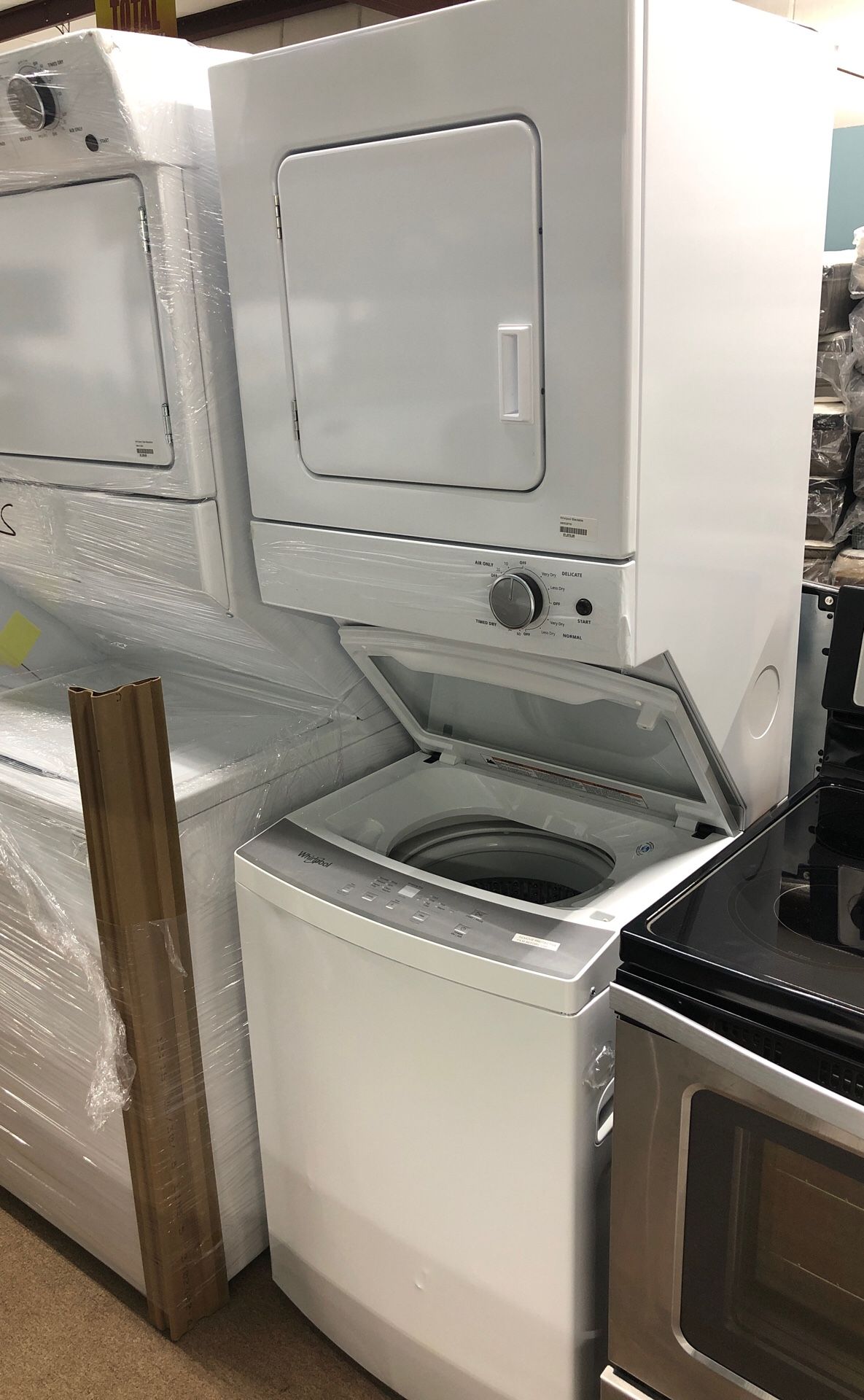 24” Wide Stackable Washer/ Dryer Combo, $52 Down Today Ask Eli