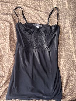 Black Urban Outfitters Mesh Lace Bodycon Dress 