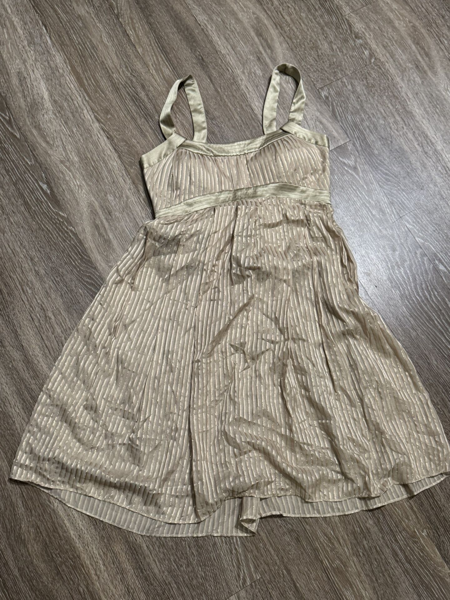 Gold Mini Dress (8)