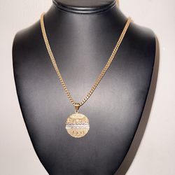 14k Franco chain Last supper