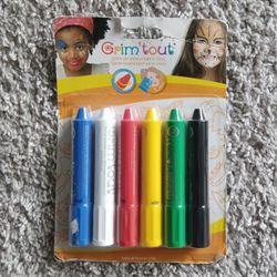 Grim'Tout Make-UP Crayon Set of 6,  3 Available 