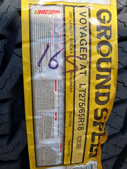 LT275 65 18 GROUND SPEED VOYAGER