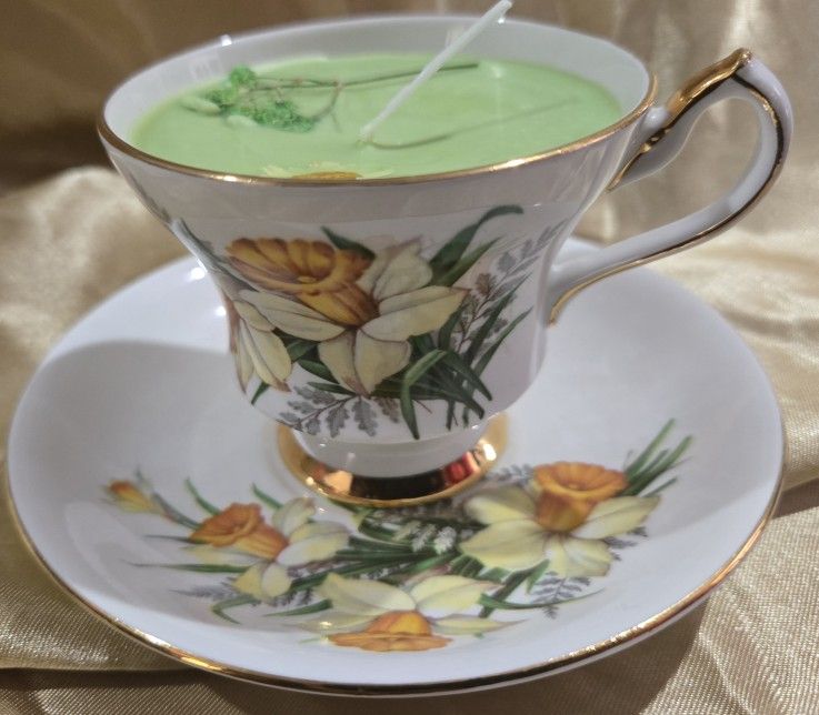Tea Cup Candle
