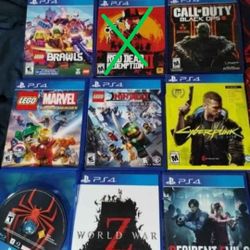 PS4 Games , $15 Each