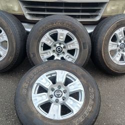 Juego De Rrines Para Trocas NISSAN TITAN ARMADA FRONTIER YANTAZ BUENAS MEDIDA 18