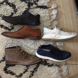 Men’s Size 9 Name Brand Shoes (Cole Haan, Nike, Kizik)