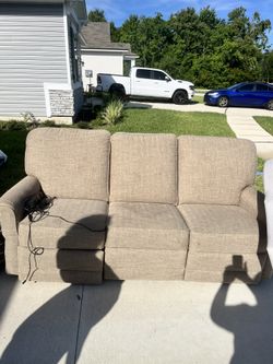 Auto Recline Sofa for Sale $400