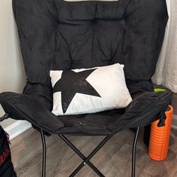 Black Foldable Chair 