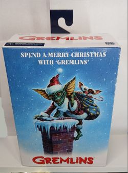 Neca Ultimate Santa Stripe And Gizmo Gremlins action Figure