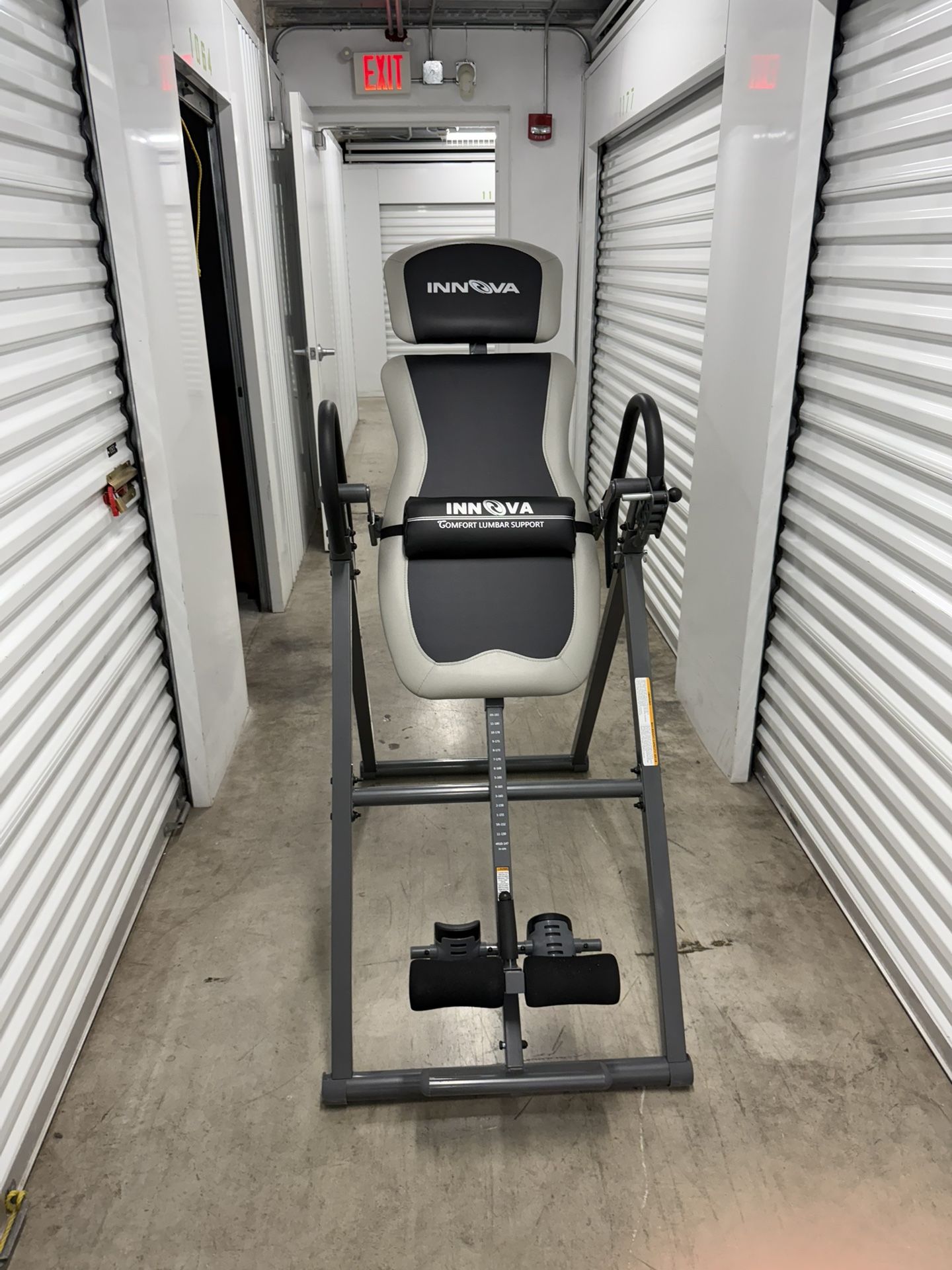 Inversion Table With Adjustable Headrest