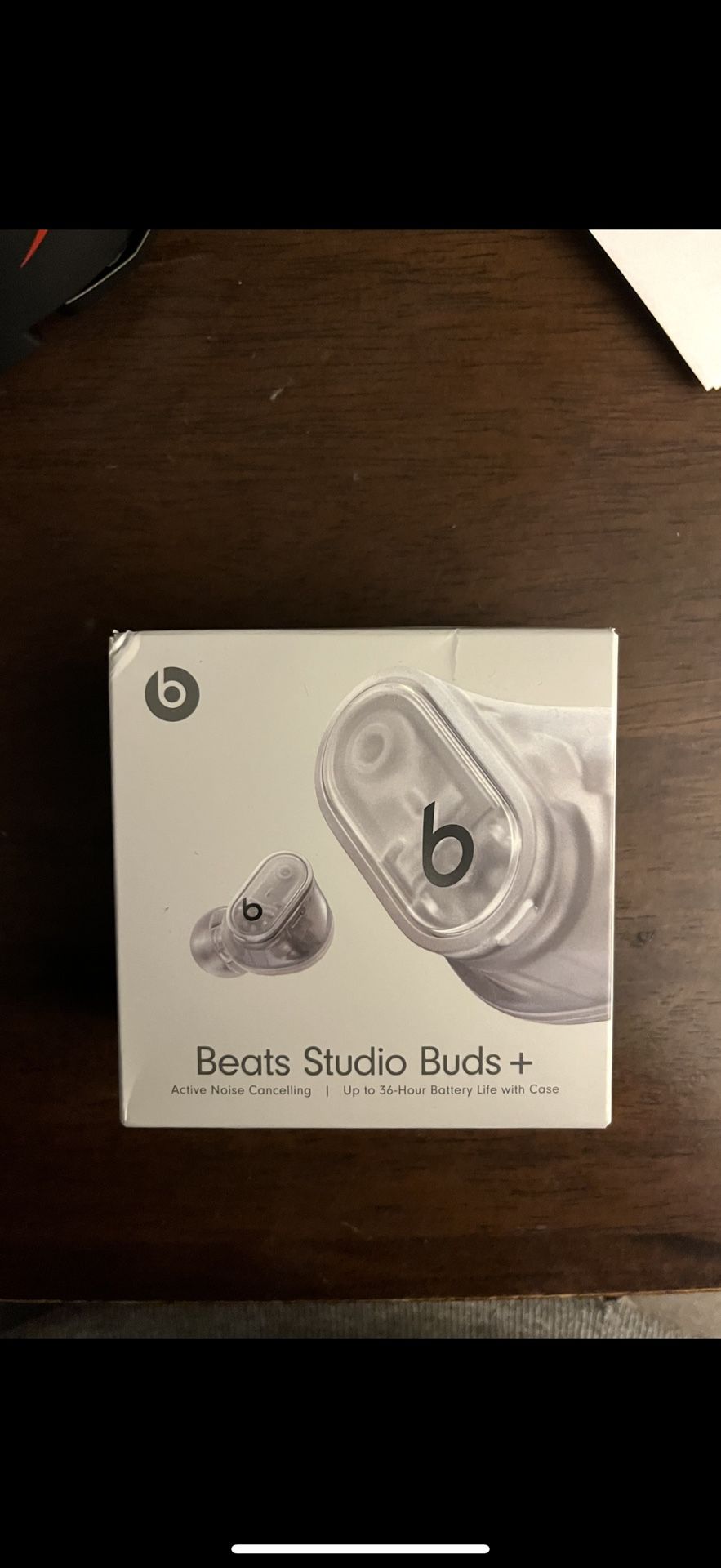 Beats Studio Buds + True Wireless Bluetooth Noise Cancelling Earbuds - Transparent