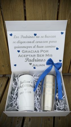 Will You Be My Padrinos Proposal Boxes Godparents