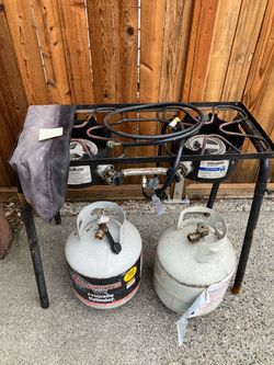 Two burner propane stove!
