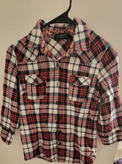 Size Small Womens Plaid Shirt