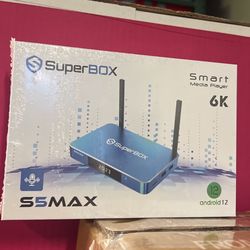Superbox S5 Max New Sealed Super Box