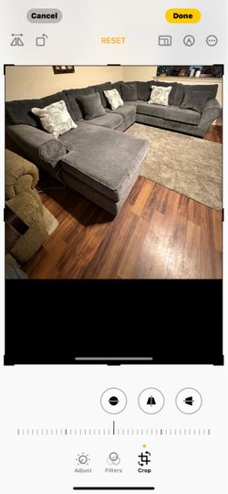 Grey Sectional couch