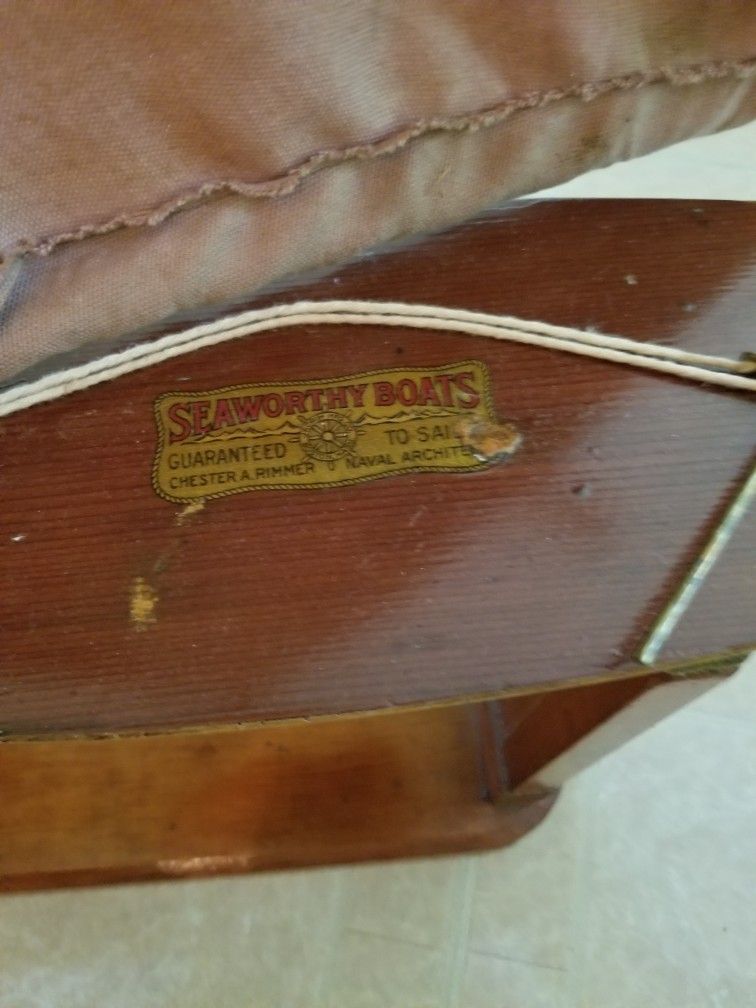 Antique Pond boat
