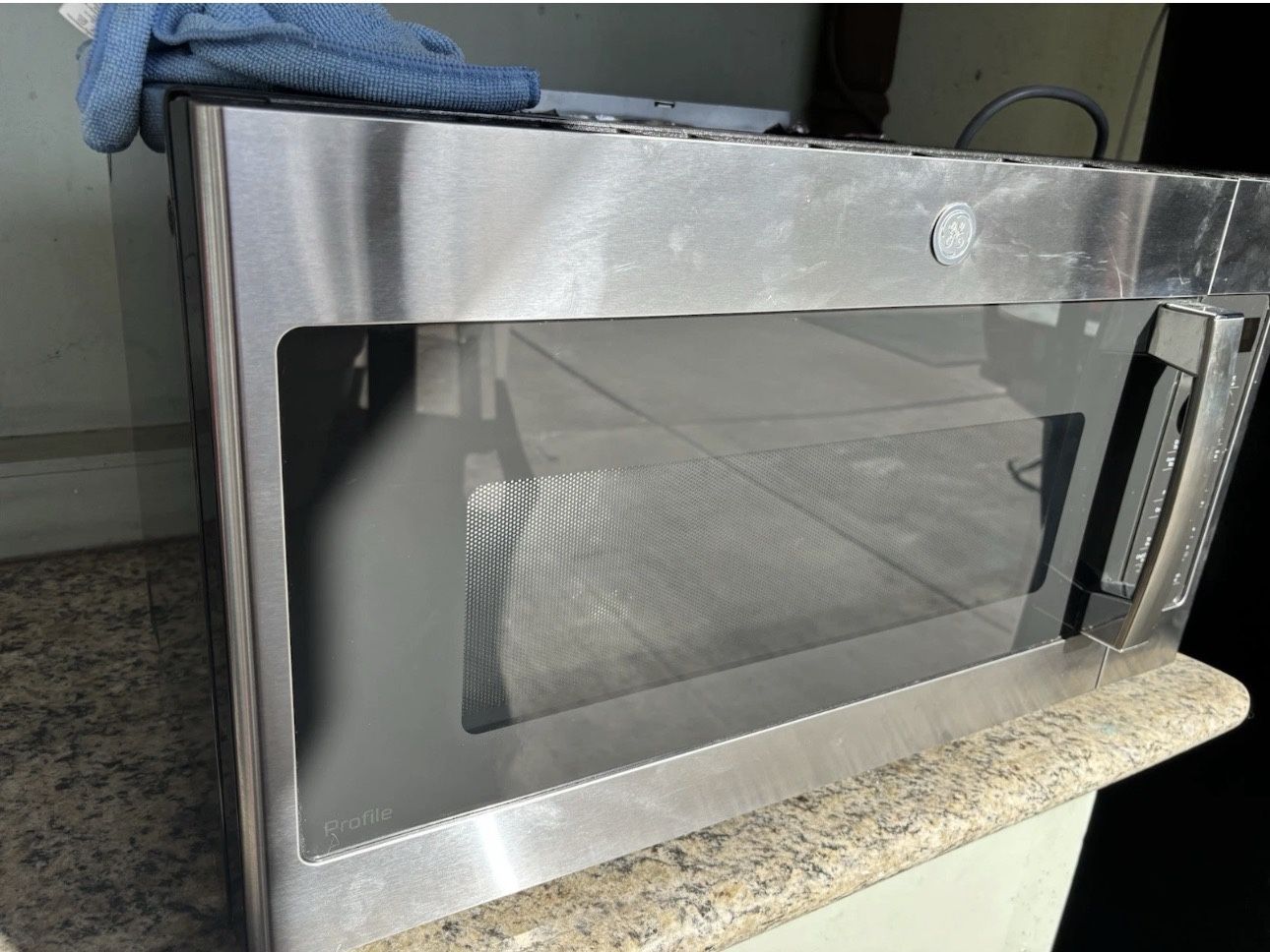 GE Profile 1.7 Cu. Ft. Convection Over-the-Range Microwave Oven | PVM9179SRSS