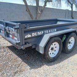 5 X 10 Dump Trailer- Brand New