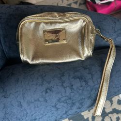 Michael Kors- Small Wristlet- Gold