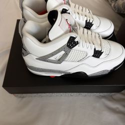 Jordan 4 Retro White Cement