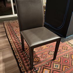 Crate And Barrel Dining Chairs (6)