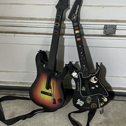 Guitar Hero Guitars PS2