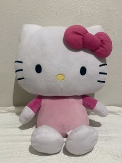 Hello Kitty Pink Plush Official Sanrio 