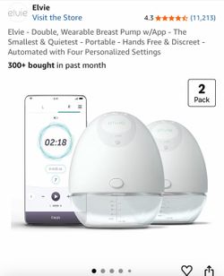 Elvie hands free breast pump