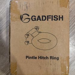 Pintle Hitch Lunette Ring, Forged Steel Pintle Hitch with Lunette, Tow Eye - Trailers and Towing Accessories