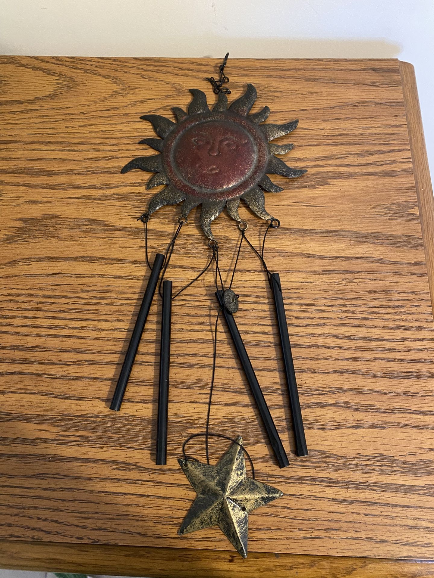 New Beautiful Lightweight Metal Sun Wind Chimes