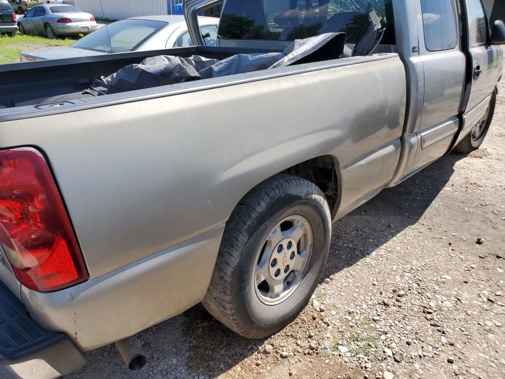 2003 Chevy Silverado parts only