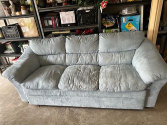 Light blue couch