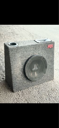JL Audio Subwoofer in MTX Enclosure