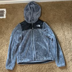 Gray The North Face Jacket For Girls
