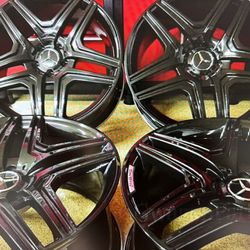 20” Wheels For Mercedes GL350 GL450 ML350 ML550 New Set Of Four In Boxes 