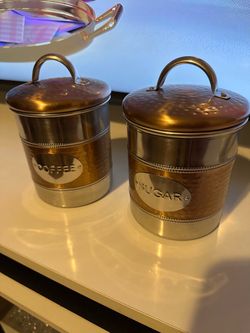 sugar and coffee container set