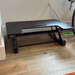 Adjustable Standing Desk Attachment 