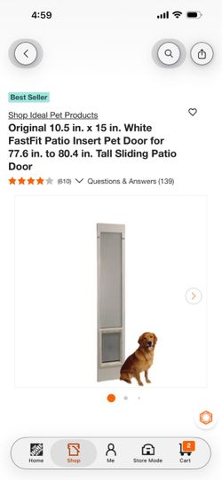 Doggie Door for slider