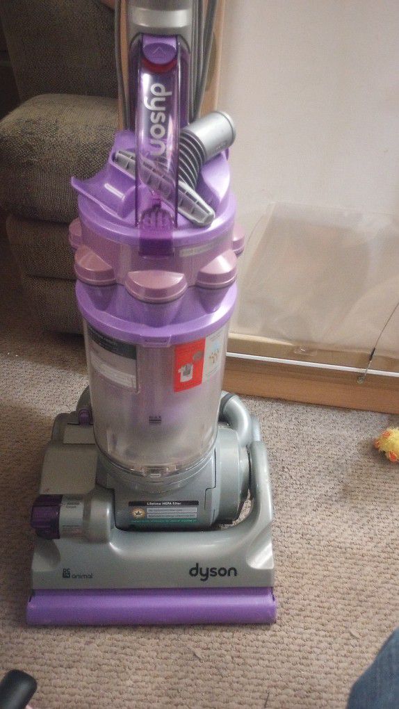 Dyson Upright Vacuum With Additional Attachments