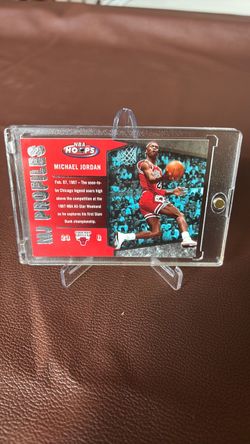 Micheal Jordan card MJ profiles