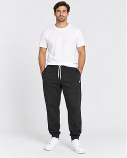 Polo Ralph Lauren Men’s XXL Black Jogger Sweatpants Pony Logo Drawstring 2XL