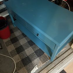 Teal Coffee Table 